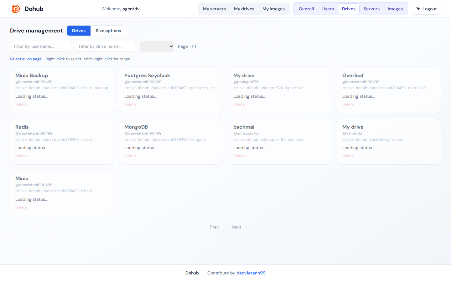 Admin drives
